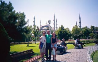 W głębi Meczet Niebieski