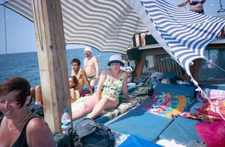 Opalanie na stateczku